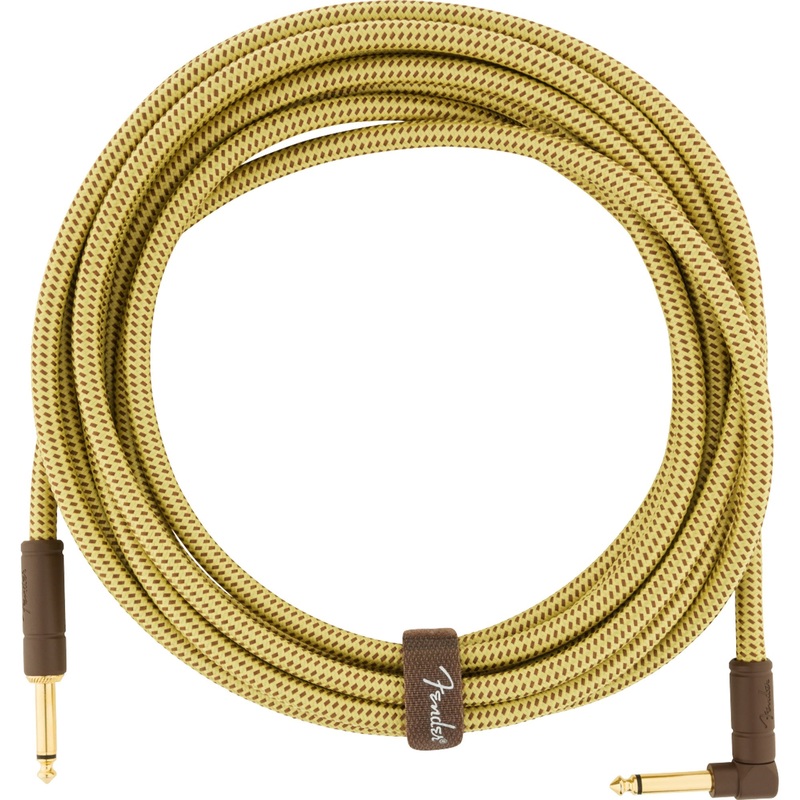 fender-deluxe-series-instrument-cable-18-6-feet-angled-tweed Fender Deluxe Series Instrument Cable 18.6 Feet Angled Tweed