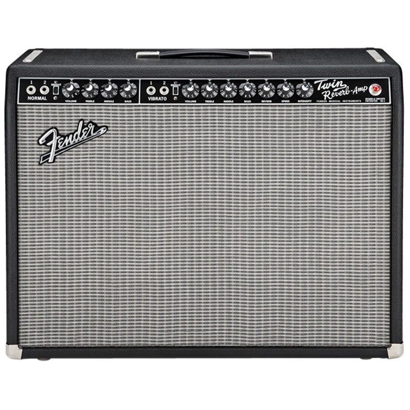 fender-vintage-reissue-65-twin-reverb-2x12-combo-amplifier-used Fender Vintage Reissue '65 Twin Reverb 2x12" Combo Amplifier Used