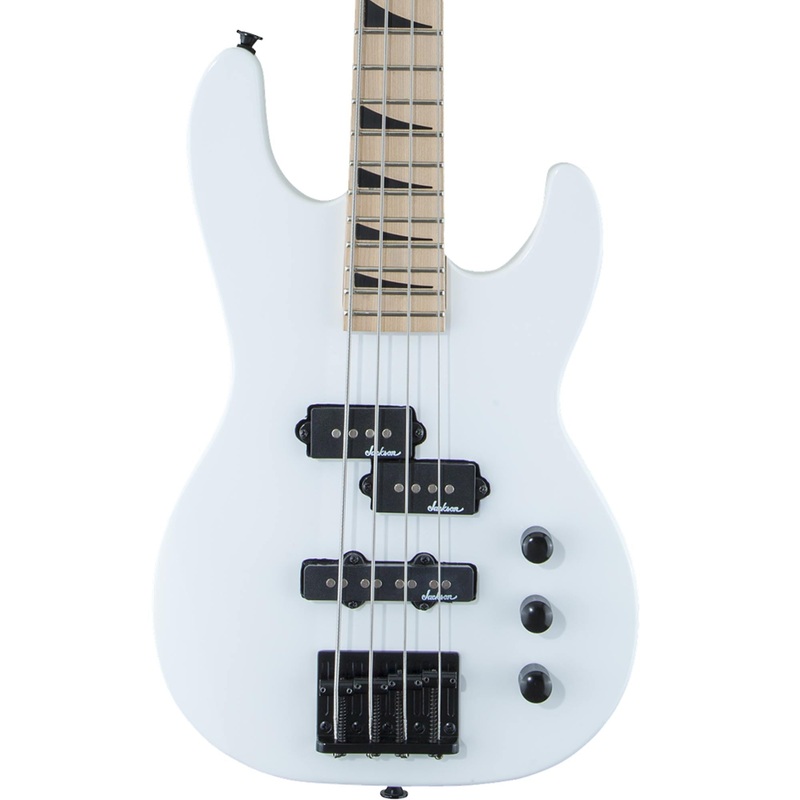 jackson-js-series-minion-concert-bass-js1x-snow-white-used Jackson JS Series Minion Concert Bass JS1X Snow White Used