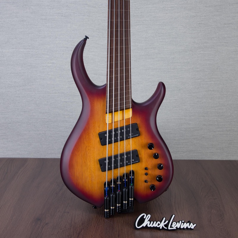 sire-marcus-miller-m6-fretless-5-string-headless-electric-bass-guitar-tobacco-sunburst-satin Sire Marcus Miller M6 Fretless 5-String Headless Electric Bass Guitar - Tobacco Sunburst Satin