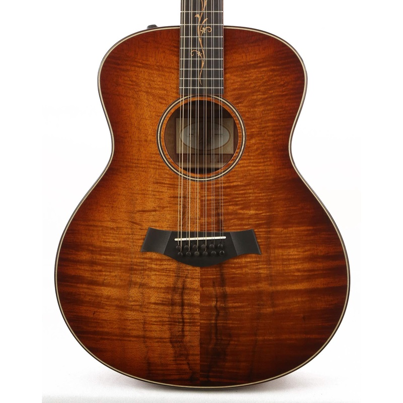 taylor-k66e-grand-symphony-12-string-acoustic-electric-2014 Taylor K66e Grand Symphony 12-String Acoustic-Electric 2014