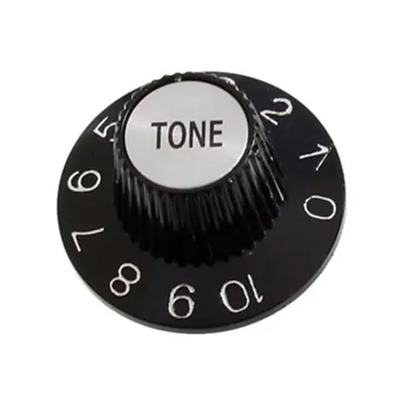all-parts-witch-hat-tone-knobs-black All Parts Witch Hat Tone Knobs (Black)