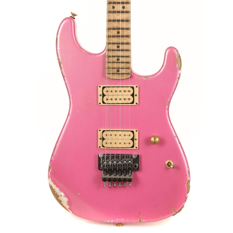 charvel-custom-shop-nitro-aged-san-dimas-platinum-pink Charvel Custom Shop Nitro Aged San Dimas Platinum Pink