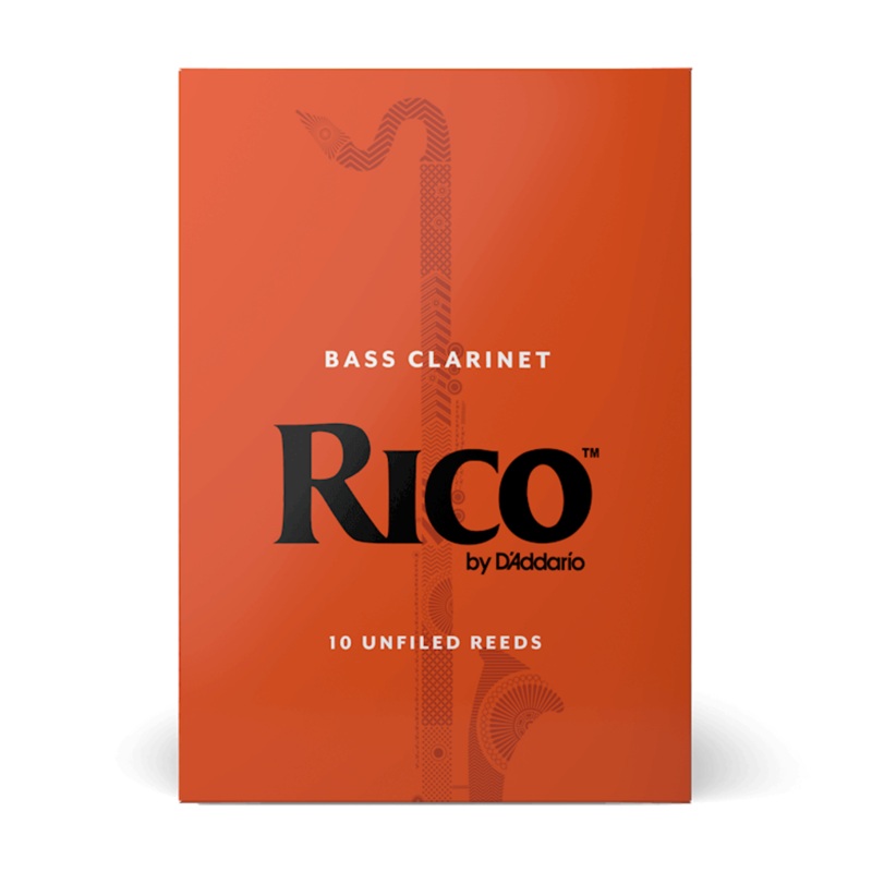 d-addario-rea10-rico-unfiled-bass-clarinet-reed-10-pack D'Addario REA10 Rico Unfiled Bass Clarinet Reed 10-Pack