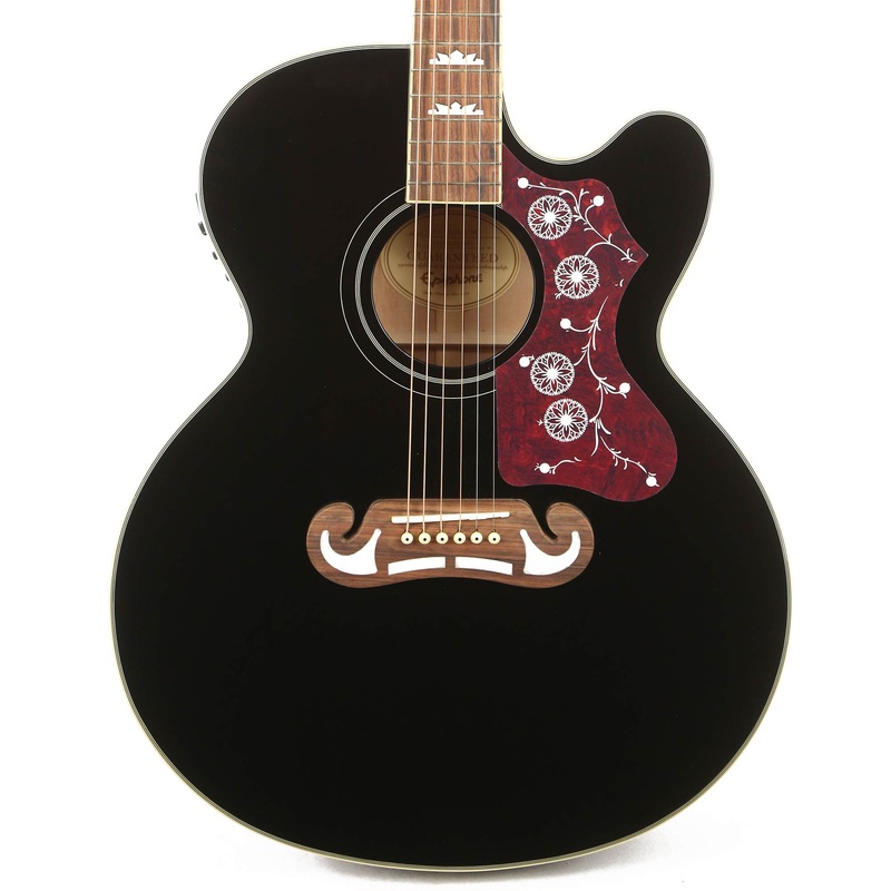 epiphone-ej-200ce-acoustic-electric-black Epiphone EJ-200CE Acoustic-Electric Black