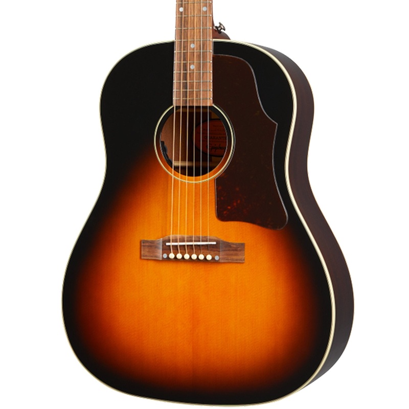 epiphone-inspired-by-gibson-j-45-acoustic-electric-aged-vintage-sunburst-gloss-used Epiphone Inspired by Gibson J-45 Acoustic-Electric Aged Vintage Sunburst Gloss Used