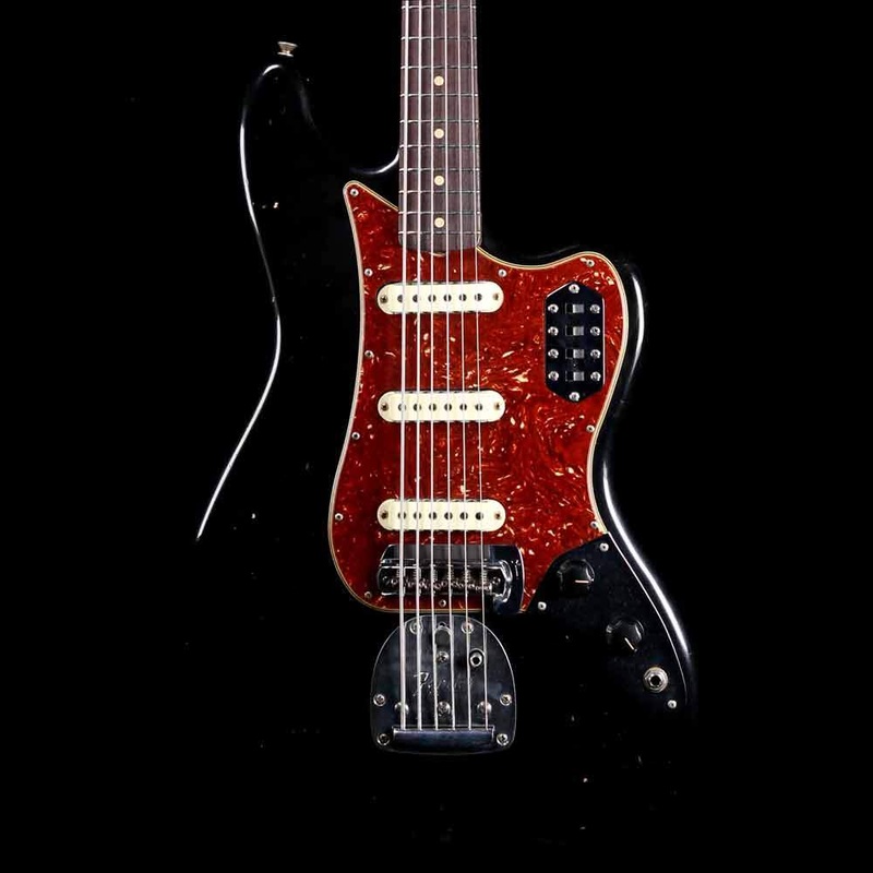 fender-custom-shop-bass-vi-journeyman-relic-aged-black Fender Custom Shop Bass VI Journeyman Relic Aged Black