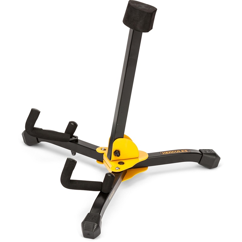 hercules-gs402bb-mini-electric-guitar-stand Hercules GS402BB Mini Electric Guitar Stand