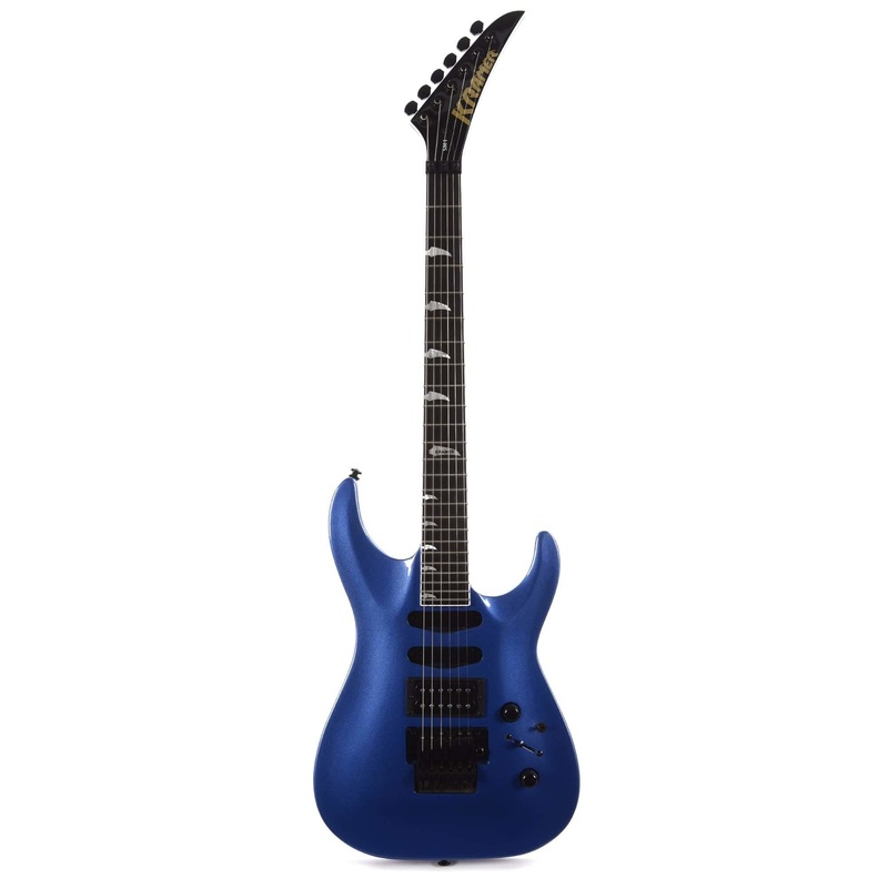 kramer-sm-1-candy-blue-electric-guitar-with-free-kramer-case Kramer SM-1 Candy Blue Electric Guitar with Free Kramer Case
