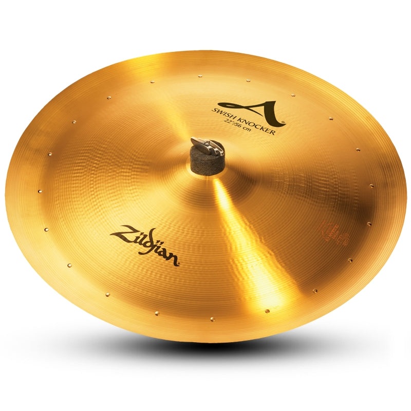 zildjian-22-a-swish-knocker-cymbal-w-20-rivets Zildjian 22" A Swish Knocker Cymbal W/ 20 Rivets
