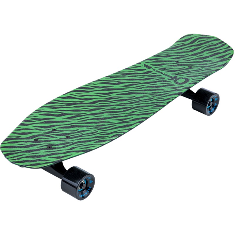 charvel-green-bengal-stripe-skateboard Charvel Green Bengal Stripe Skateboard