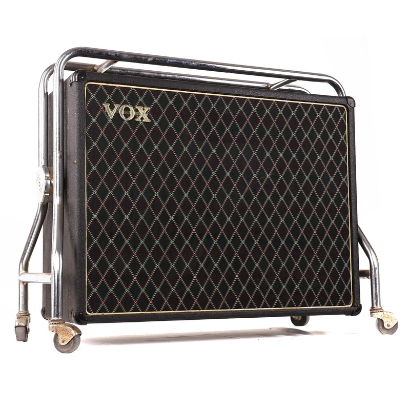 1960s-vox-super-beatle-2x12-cabinet-with-trolley 1960s Vox Super Beatle 2x12 Cabinet with Trolley