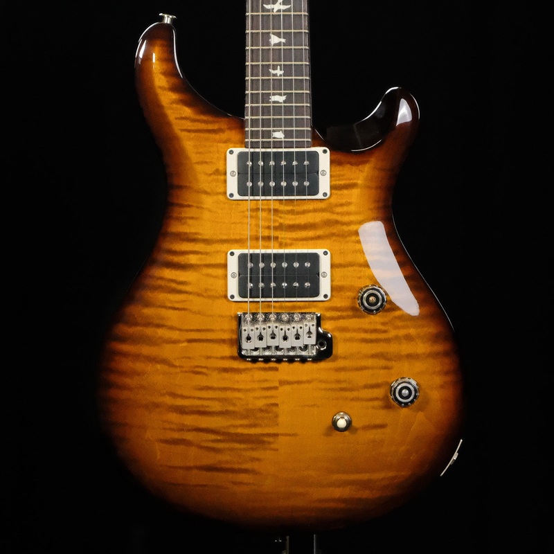 2024-prs-ce-24-electric-guitar-black-amber 2024 PRS CE 24 Electric Guitar - Black Amber