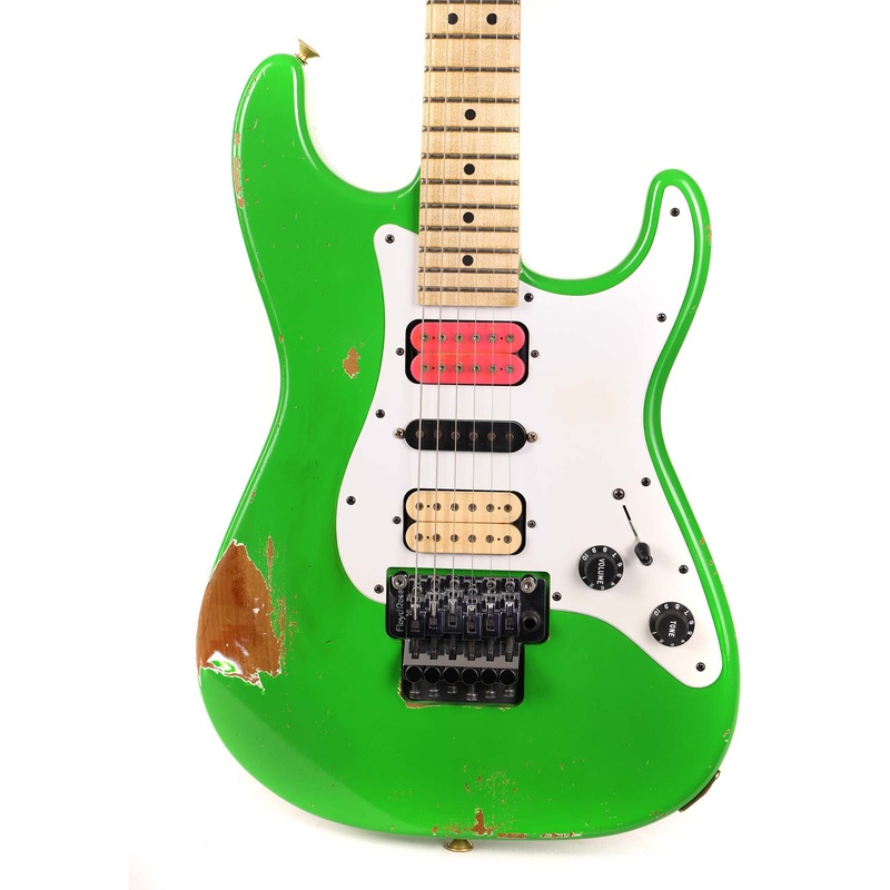 charvel-custom-shop-so-cal-hsh-nitro-aged-slime-green-2022 Charvel Custom Shop So Cal HSH Nitro Aged Slime Green 2022