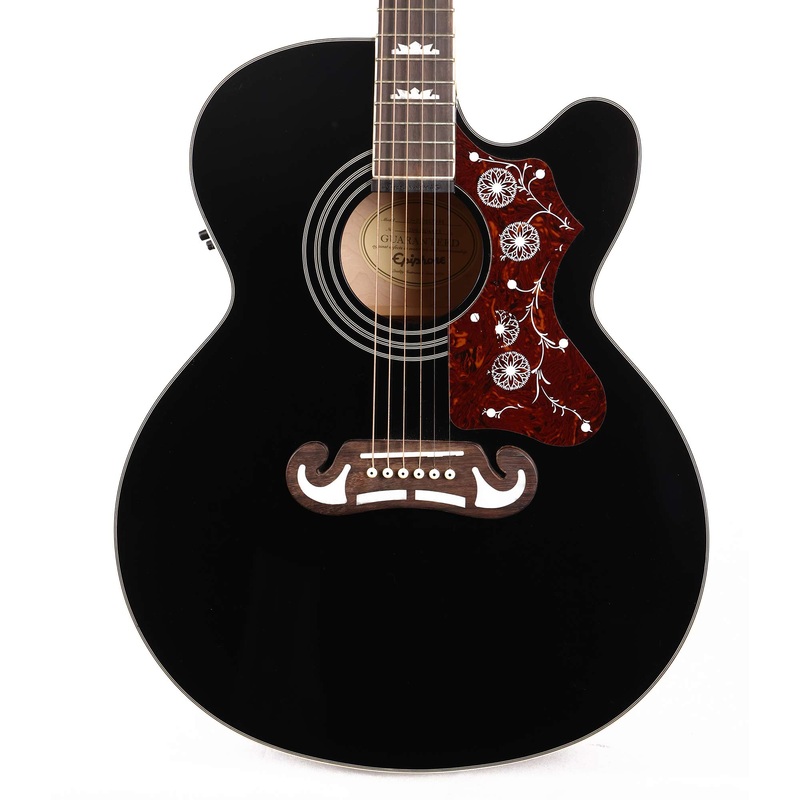 epiphone-j-200-ec-studio-acoustic-electric-black-used Epiphone J-200 EC Studio Acoustic-Electric Black Used