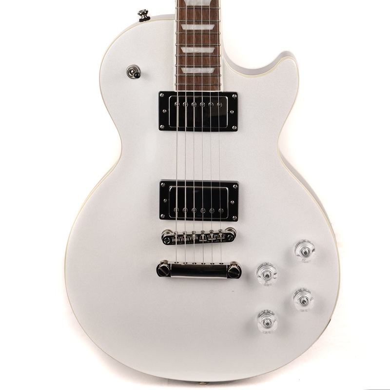 epiphone-les-paul-muse-pearl-white-metallic-used Epiphone Les Paul Muse Pearl White Metallic Used