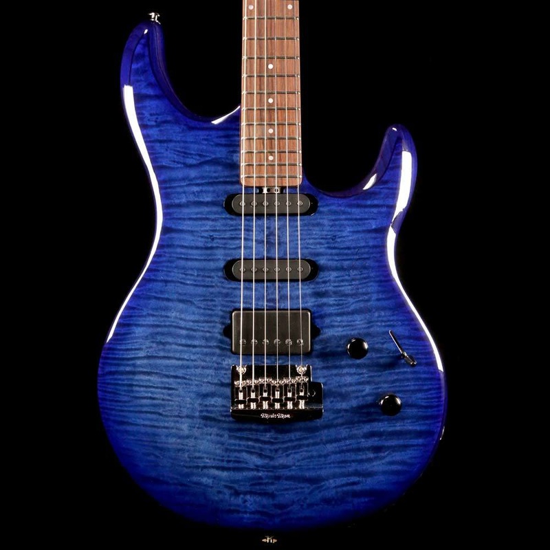 ernie-ball-music-man-luke-iii-ball-family-reserve-electric-guitar-blueberry-burst-flame Ernie Ball Music Man Luke III Ball Family Reserve Electric Guitar Blueberry Burst Flame