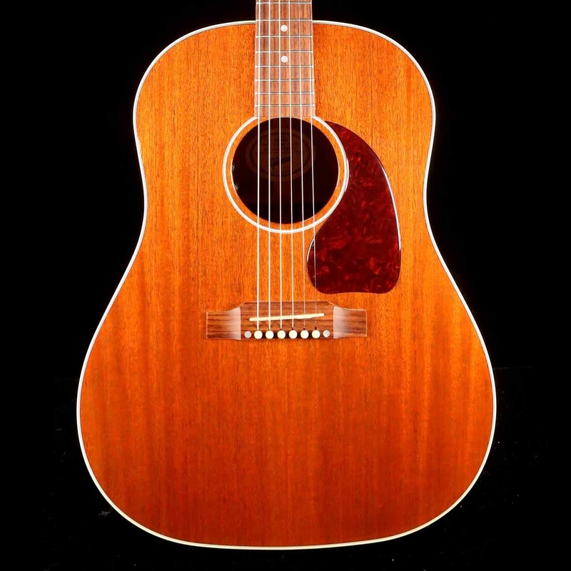 gibson-j-45-mahogany-acoustic-electric-with-calton-case-antique-natural-2017 Gibson J-45 Mahogany Acoustic-Electric with Calton Case Antique Natural 2017