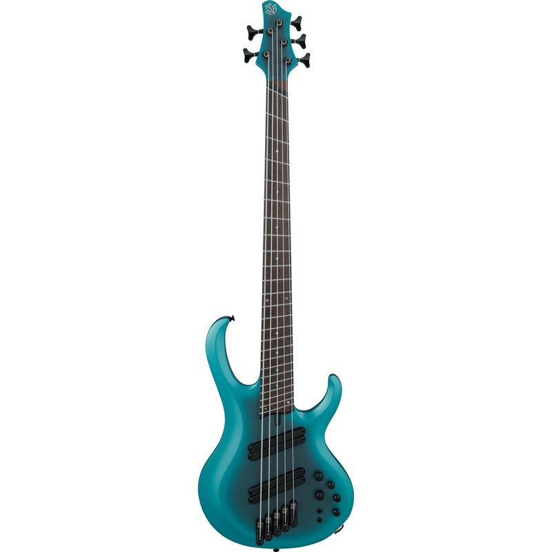 ibanez-2022-btb605-bass-workshop-btb-5-string-multi-scale-bass-guitar-cerulean-aura-burst-matte Ibanez 2022 BTB605 Bass Workshop BTB 5-String Multi Scale Bass Guitar - Cerulean Aura Burst Matte