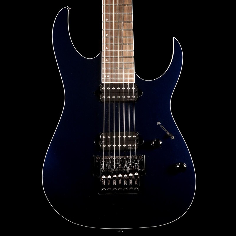 ibanez-rg2027xl-rg-prestige-7-string-dark-tide-blue Ibanez RG2027XL RG Prestige 7-String Dark Tide Blue