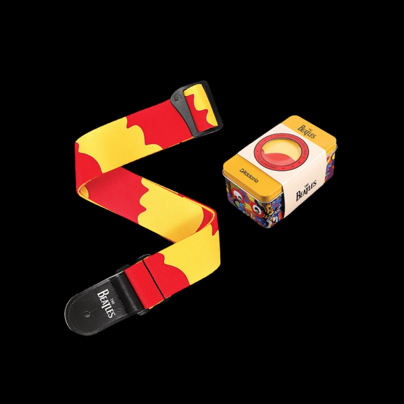 used-d-addario-yellow-submarine-50th-anniversary-paul-woven-guitar-strap Used D'addario Yellow Submarine 50th Anniversary Paul Woven Guitar Strap