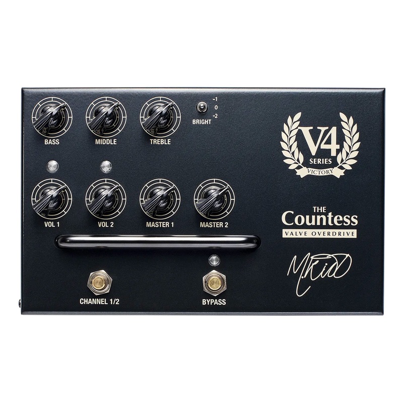 victory-amplification-v4-the-countess-pedal-preamp-used Victory Amplification V4 The Countess Pedal Preamp Used