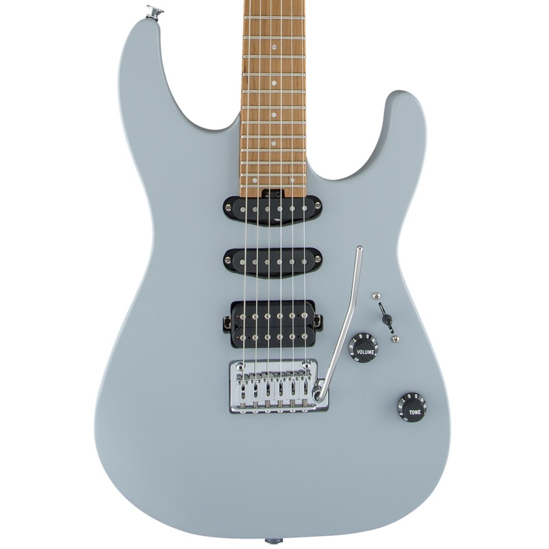 charvel-pro-mod-dk24-hss-2pt-cm-primer-gray-2019 Charvel Pro-Mod DK24 HSS 2PT CM Primer Gray 2019