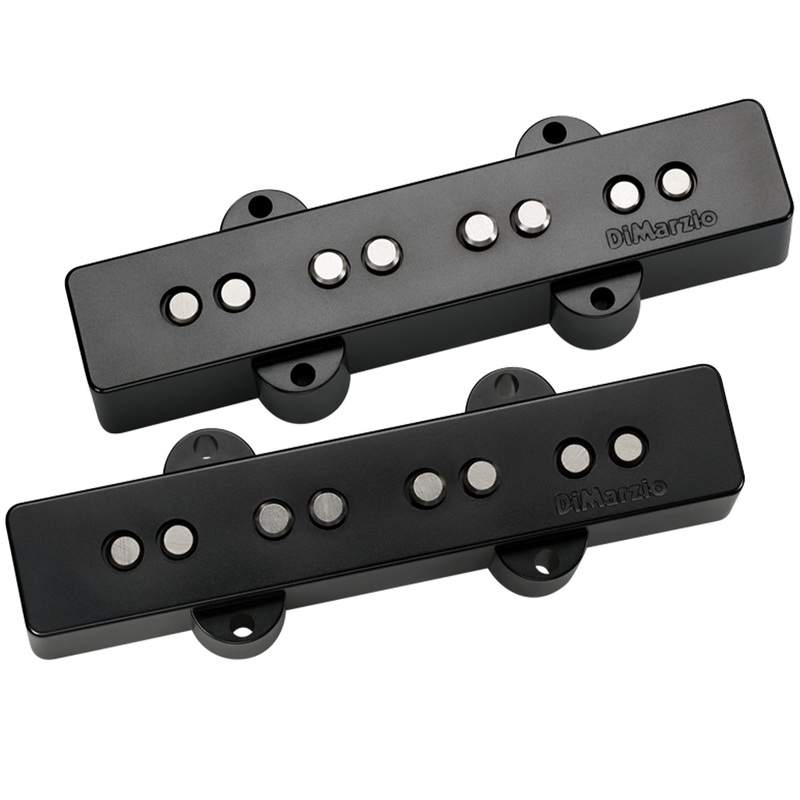 dimarzio-ultra-jazz-bass-pickup-set-black DiMarzio Ultra Jazz Bass Pickup Set (Black)