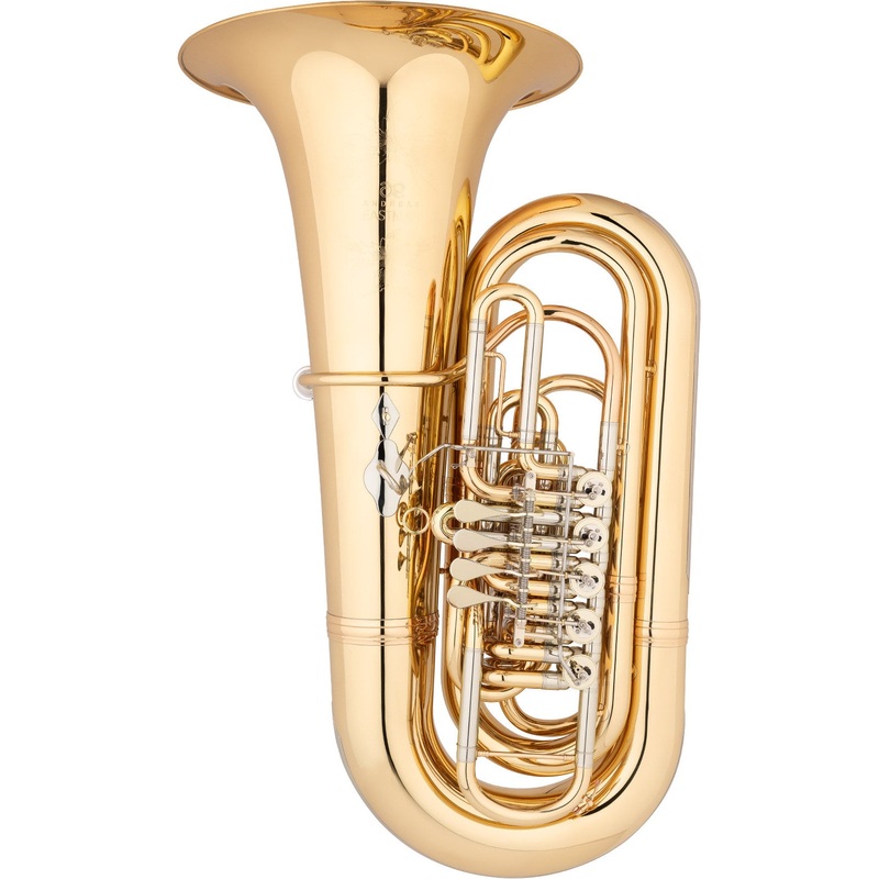 eastman-ebb825vg-professional-series-5-4-bbb-tuba-lacquer-gold-brass-bell Eastman EBB825VG Professional Series 5/4 BBb Tuba - Lacquer Gold Brass Bell