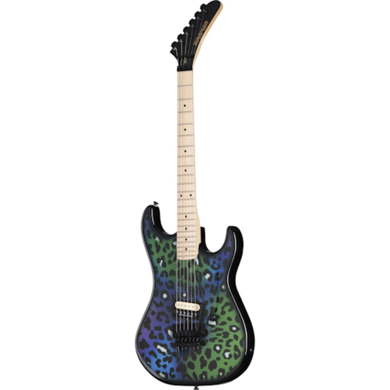 kramer-baretta-feral-cat-custom-graphic-electric-guitar-rainbow-leopard Kramer Baretta "Feral Cat" Custom Graphic Electric Guitar Rainbow Leopard
