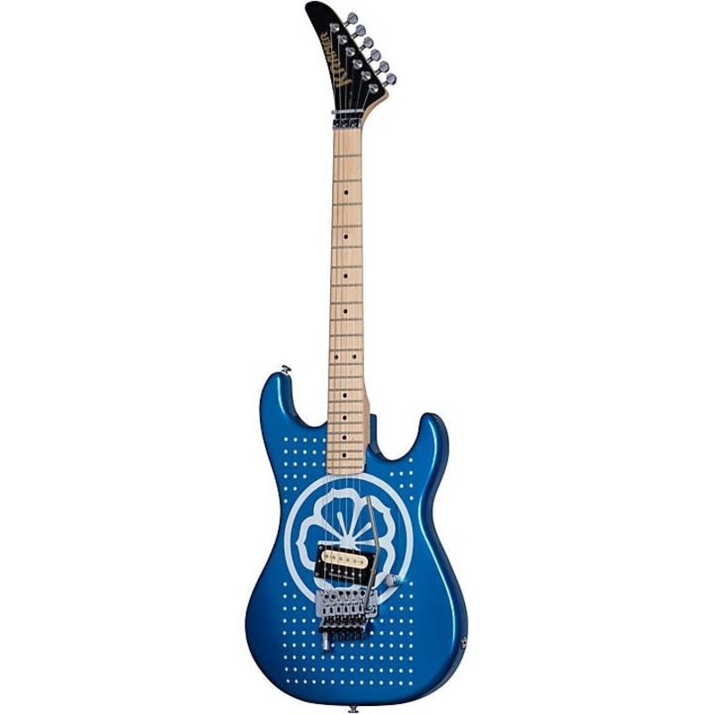 kramer-baretta-graphics-white-lotus-with-evh-d-tuna-and-gig-bag Kramer Baretta Graphics White Lotus (with EVH D-Tuna and Gig Bag)