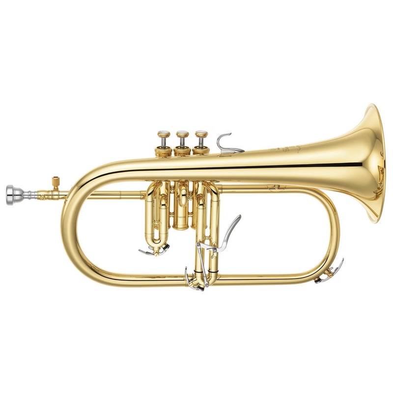 yamaha-yfh-8310zii-flugelhorn-clear-lacquered Yamaha YFH-8310ZII Flugelhorn - Clear Lacquered