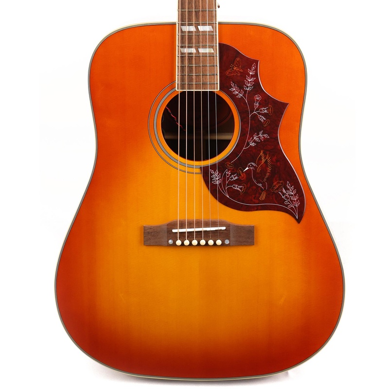 epiphone-inspired-by-gibson-hummingbird-acoustic-electric-aged-cherry-sunburst-gloss Epiphone Inspired by Gibson Hummingbird Acoustic-Electric Aged Cherry Sunburst Gloss