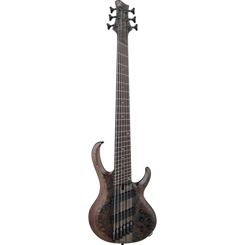 ibanez-2022-btb806-bass-workshop-btb-6-string-multi-scale-bass-guitar-transparent-gray-flat Ibanez 2022 BTB806 Bass Workshop BTB 6-String Multi Scale Bass Guitar - Transparent Gray Flat