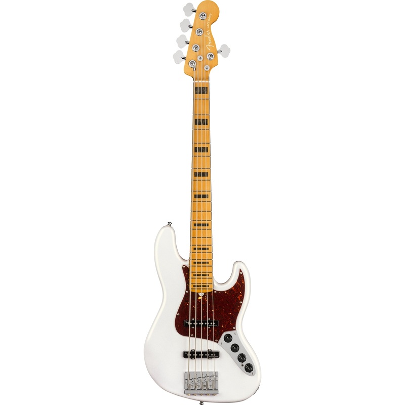 fender-american-ultra-jazz-bass-v-maple-fingerboard-arctic-pearl Fender American Ultra Jazz Bass V, Maple Fingerboard - Arctic Pearl
