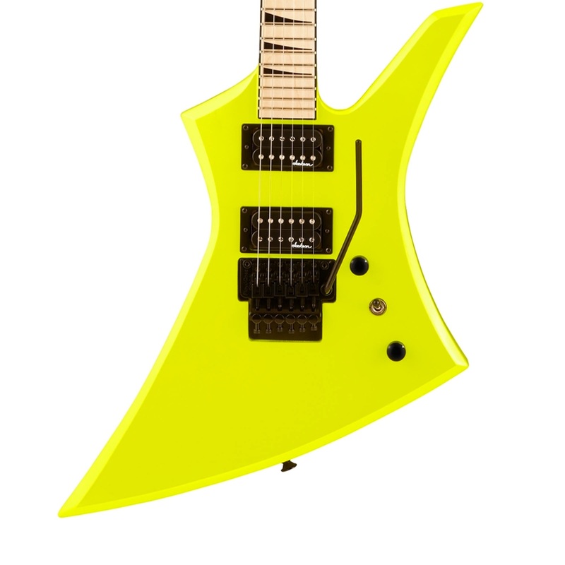jackson-x-series-kelly-kexm-maple-fingerboard-neon-yellow Jackson X Series Kelly KEXM Maple Fingerboard Neon Yellow