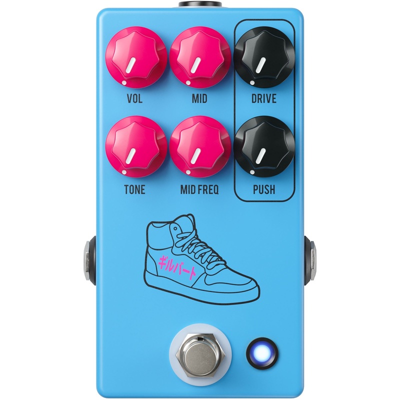 jhs-pg-14-paul-gilbert-signature-overdrive-and-distortion-effect-pedal JHS PG-14 Paul Gilbert Signature Overdrive and Distortion Effect Pedal