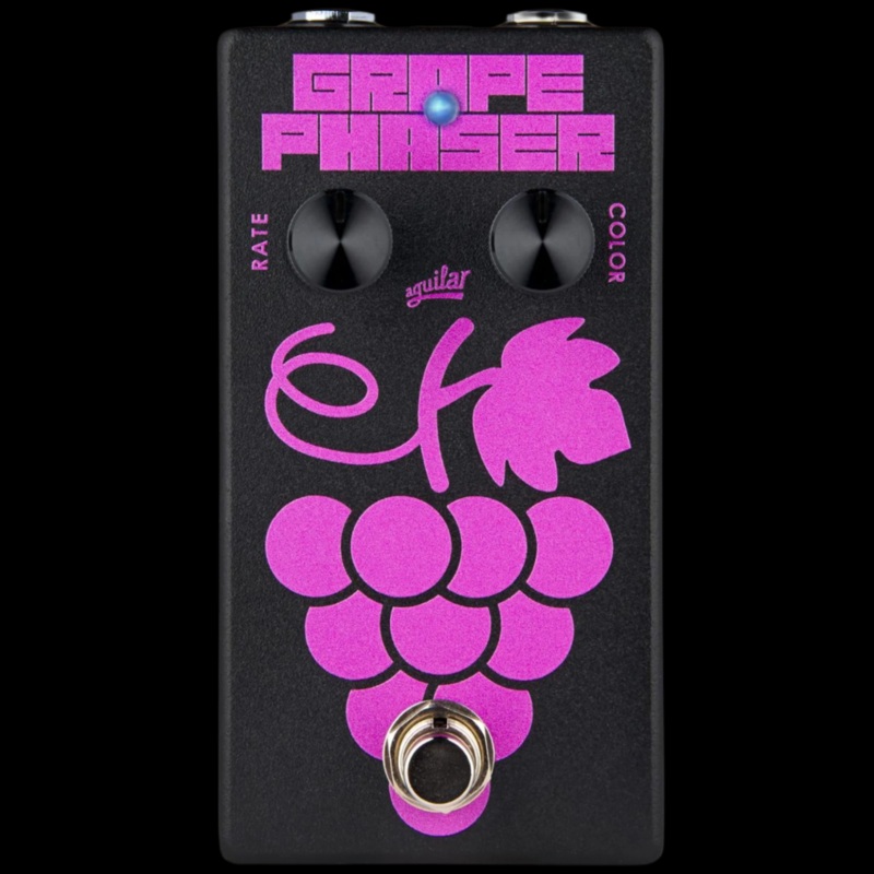 aguilar-grape-phaser-v2-bass-effects-pedal Aguilar Grape Phaser V2 Bass Effects Pedal