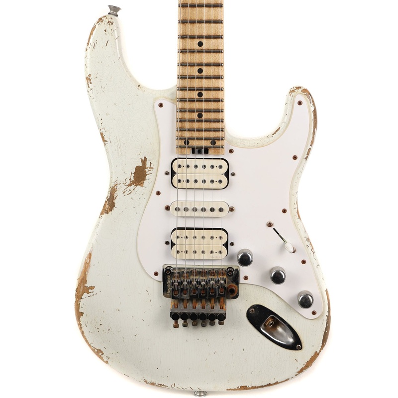 charvel-custom-shop-so-cal-24-fret-hsh-olympic-white-masterbuilt-pat-campolattano Charvel Custom Shop So-Cal 24-Fret HSH Olympic White Masterbuilt Pat Campolattano