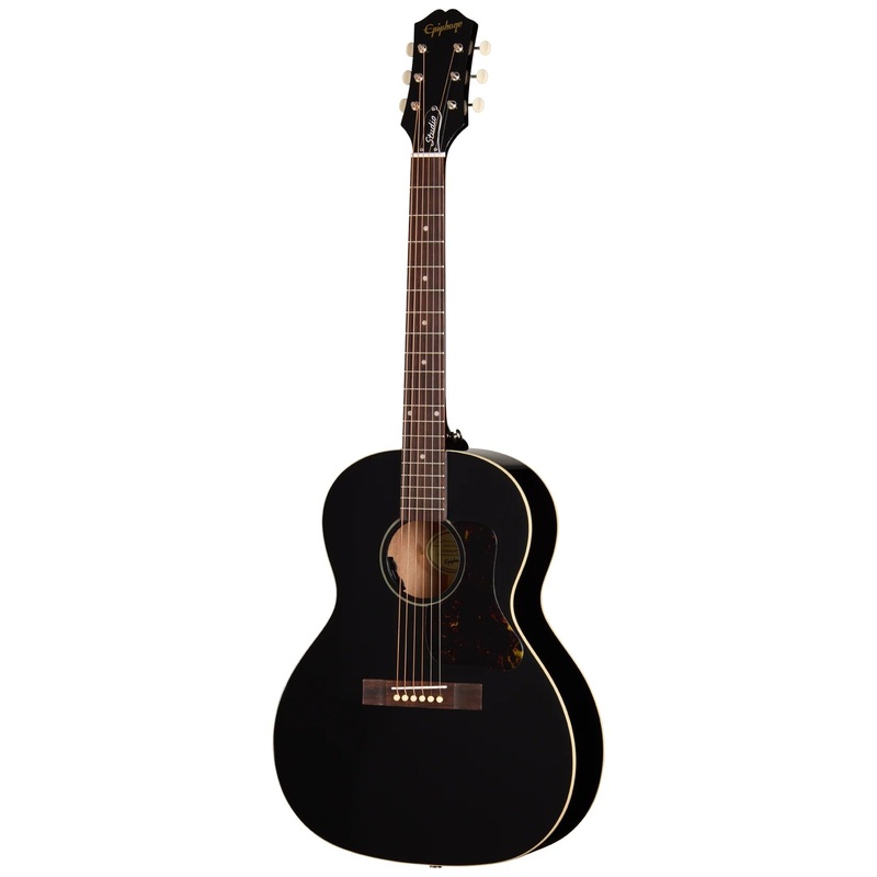 epiphone-blues-king-studio-acoustic-electric-guitar-ebony Epiphone Blues King Studio Acoustic Electric Guitar - Ebony