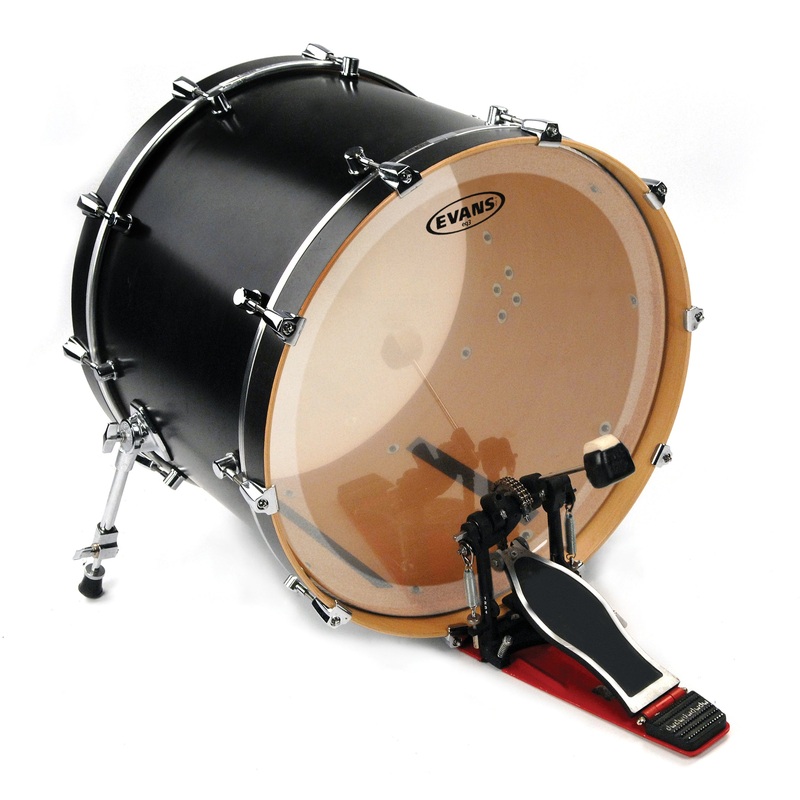 evans-26-eq3-clear-bass-drum-head Evans 26" EQ3 Clear Bass Drum Head