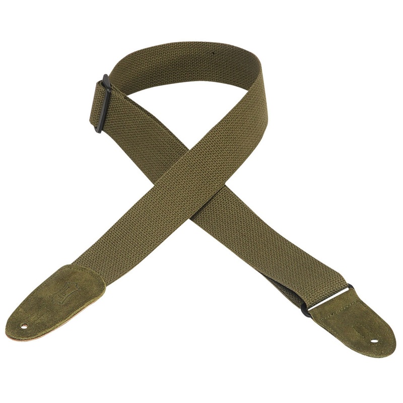 levy-s-mc8-grn-cotton-guitar-strap Levy's MC8-GRN Cotton Guitar Strap