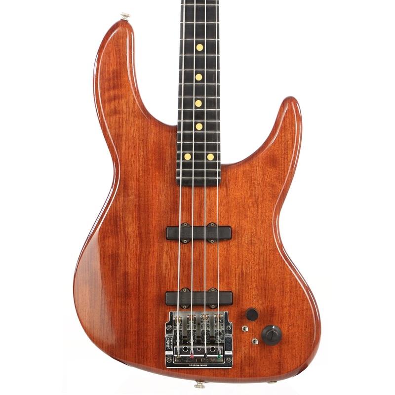 lieber-instruments-speedneck-bass-bubinga-natural-1979 Lieber Instruments Speedneck Bass Bubinga Natural 1979