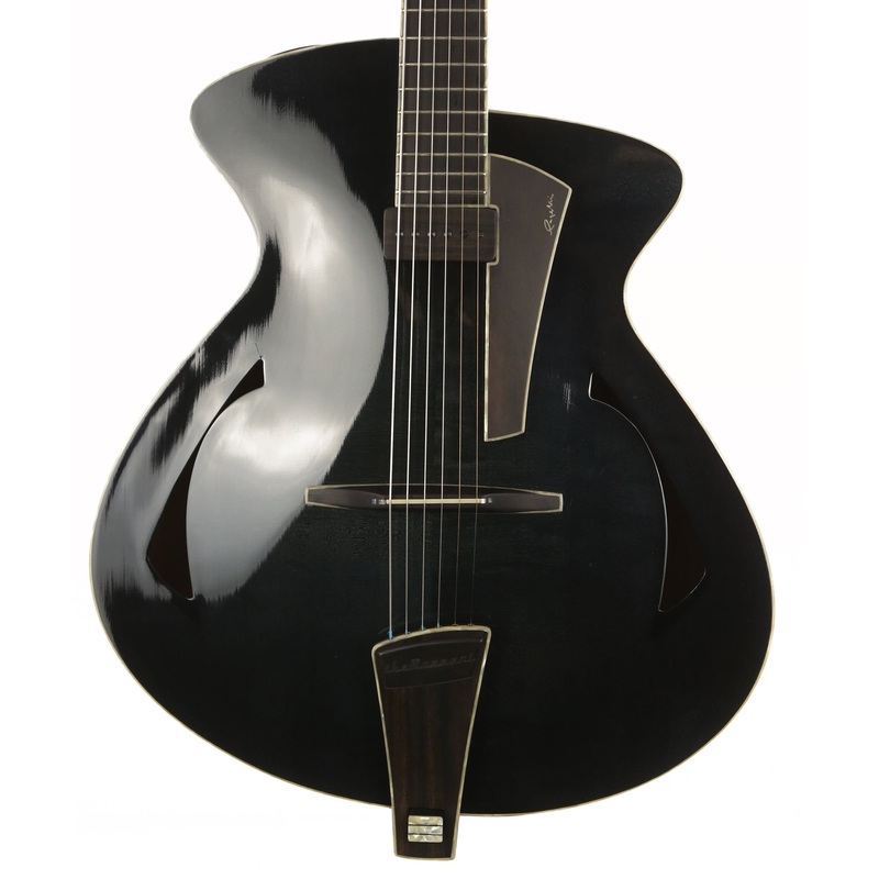 pagelli-massari-super-deluxe-archtop-black Pagelli Massari Super Deluxe Archtop Black