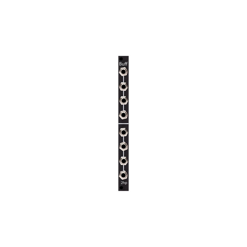 2hp-buff-eurorack-mult-module-black 2HP Buff Eurorack Mult Module - Black