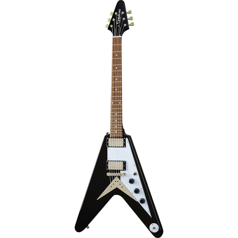 epiphone-flying-v-electric-guitar-ebony Epiphone Flying V Electric Guitar - Ebony