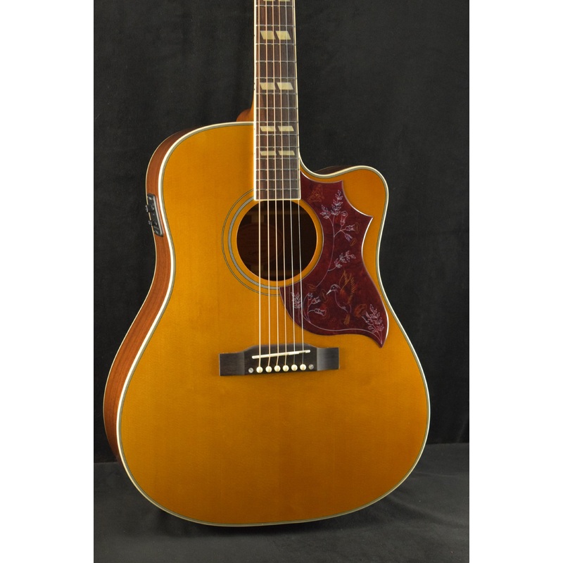 epiphone-hummingbird-standard-ec-electric-cutaway-natural-w-premium-gig-bag Epiphone Hummingbird Standard EC Electric Cutaway Natural w/ Premium Gig Bag