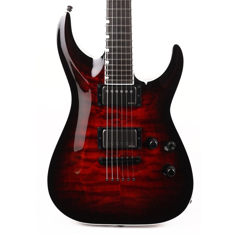 esp-e-ii-horizon-nt-ii-see-thru-black-cherry-sunburst ESP E-II Horizon NT-II See-Thru Black Cherry Sunburst