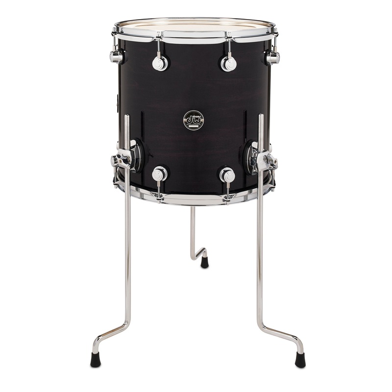 drum-workshop-14-x-14-performance-series-floor-tom-ebony-stain Drum Workshop 14" x 14" Performance Series Floor Tom - Ebony Stain