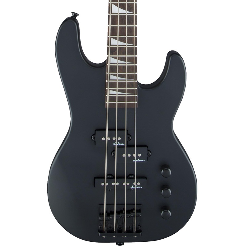 jackson-js-series-minion-concert-bass-jsx1-satin-black-used Jackson JS Series Minion Concert Bass JSX1 Satin Black Used